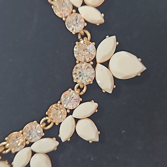 Vintage J.Crew white with rhinestones - Picture 4 of 8